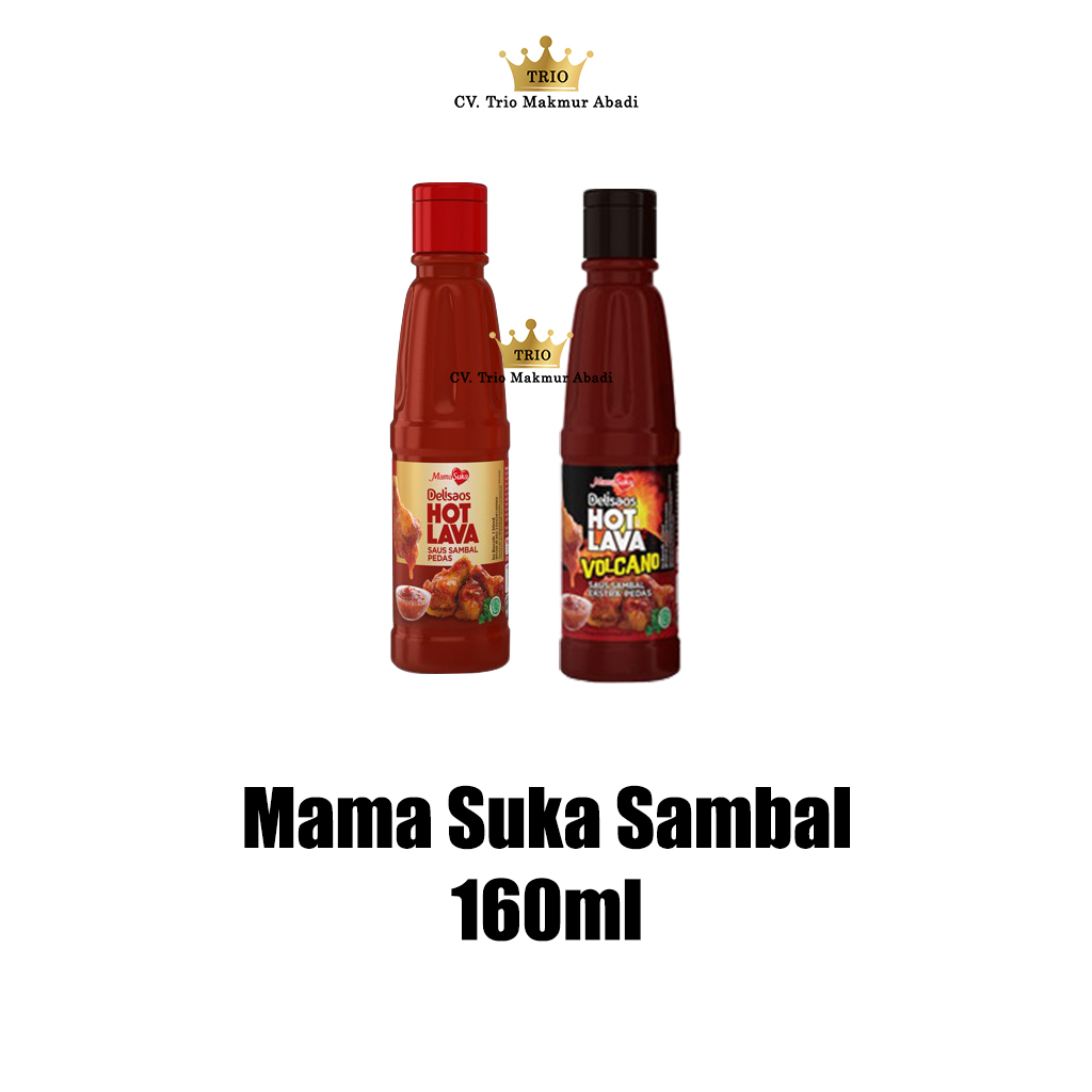 

Mama Suka Sambal Hot Lava 160g