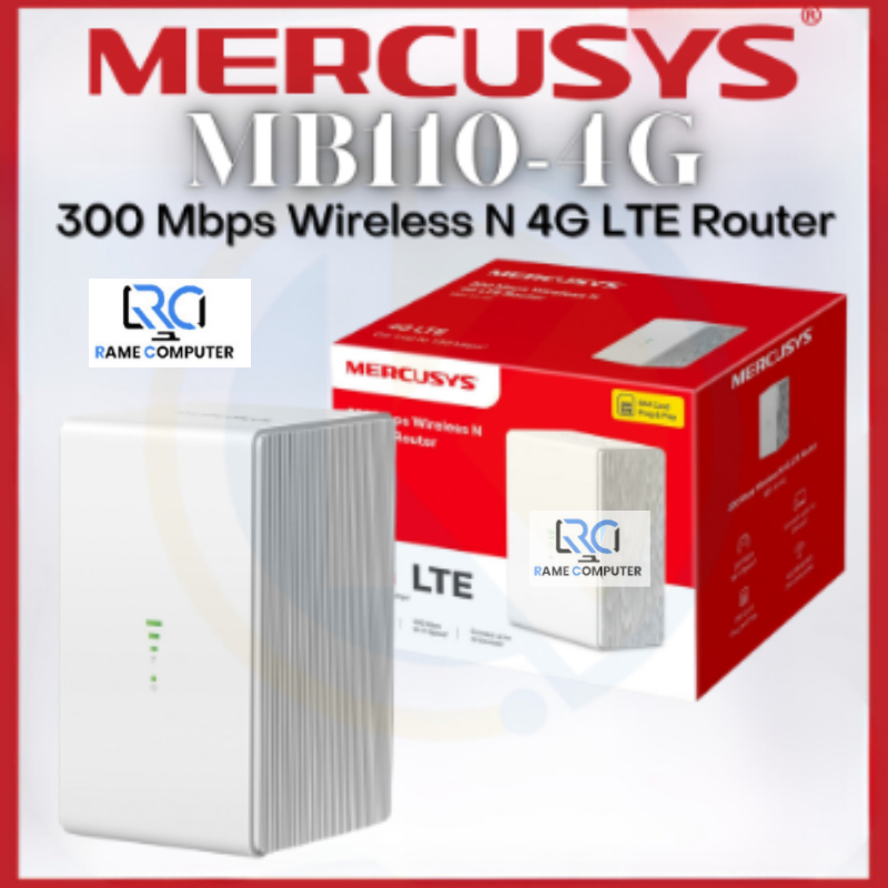 Mercusys MB110-4G N300 4G LTE Modem Wireless Router MB 110 - 4G