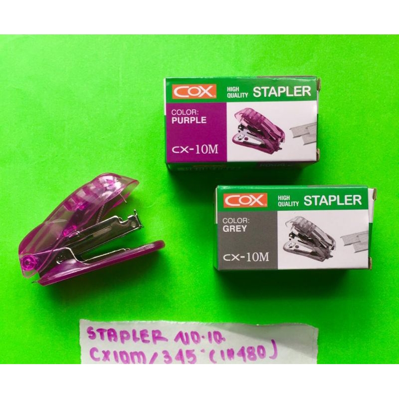 

STAPLER NO 10 CX10M/345/STAPLER COX/ STAPLER MINI/ STAPLER KECIL
