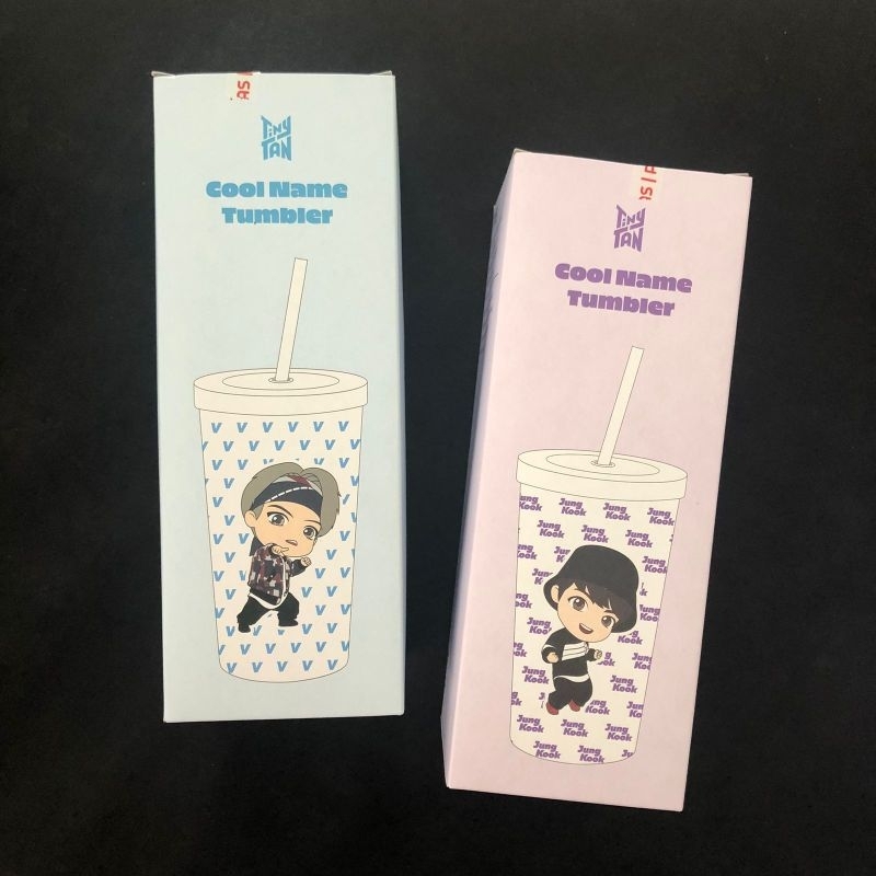BTS Tinytan Cool Name Tumbler Official