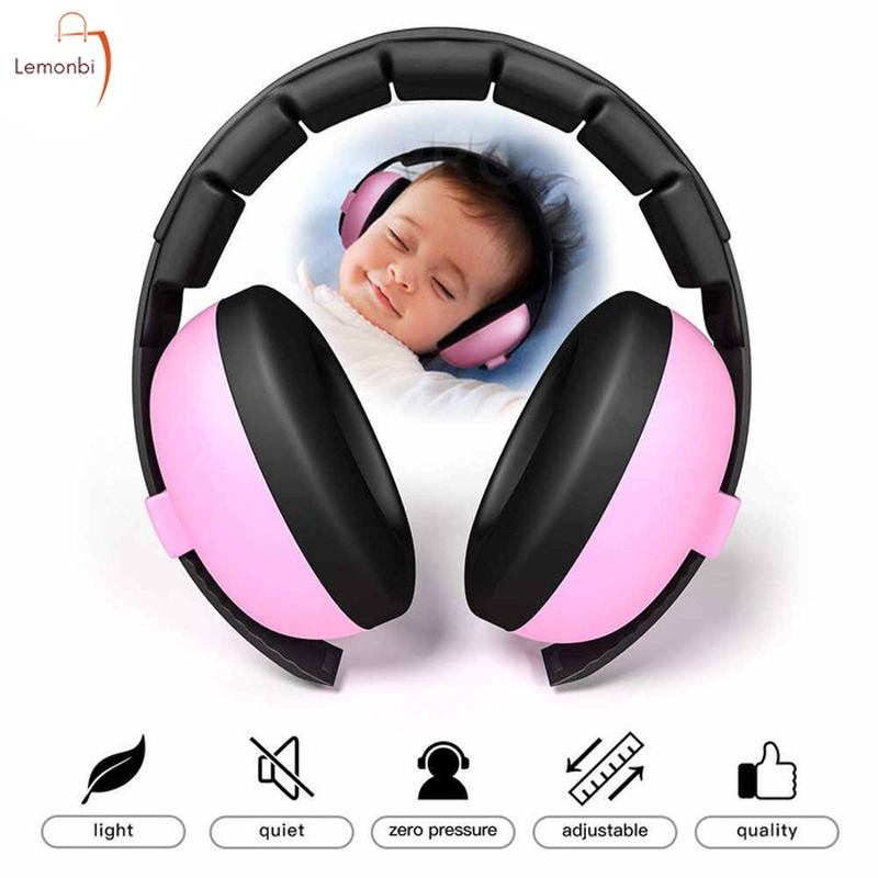 LEMONZCAA- Peredam Kebisingan Telinga Anak - Earmuffs Children Baby Protection Ear Muff Noise Reduction