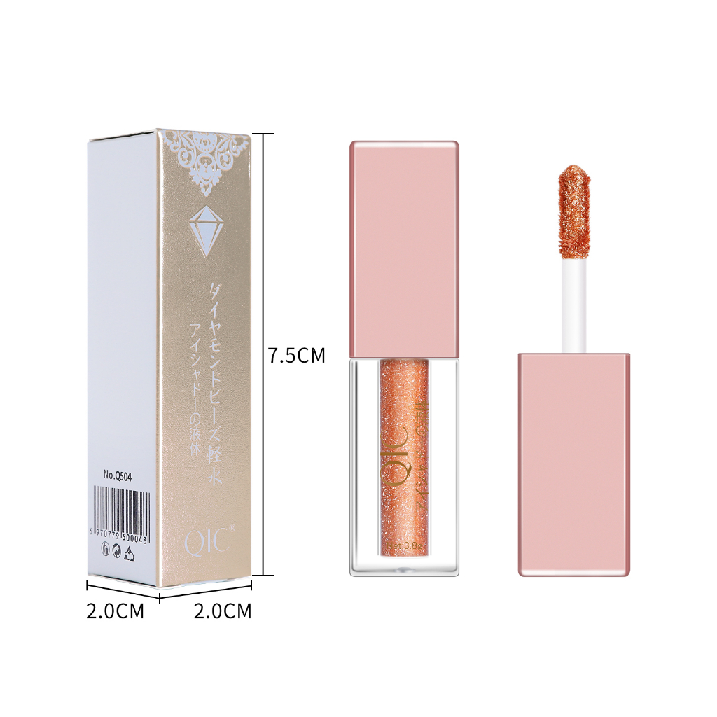 （COD）Sequin eye shadow liquid matte waterproof girl broken diamond eye shadow liquid eyeshadow eyeshadow focallure eyeshadow pallete eyeshadow murah