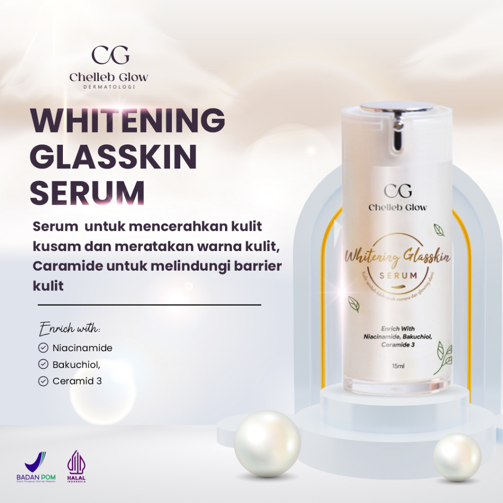 Glasskin Whitening Serum 15ml