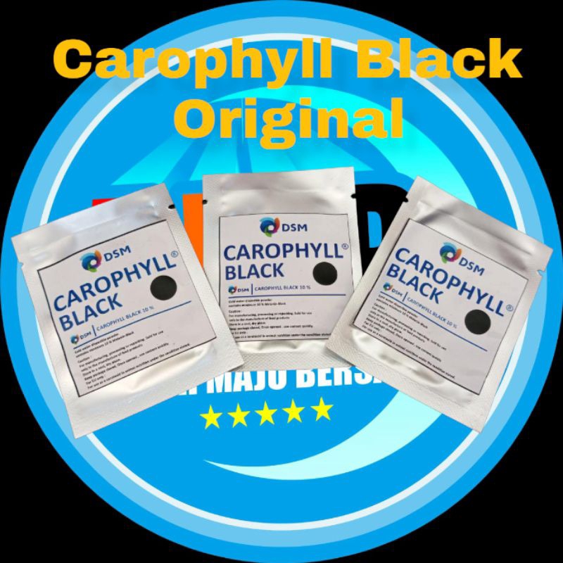 Carophyll Black 100% larut dalam air