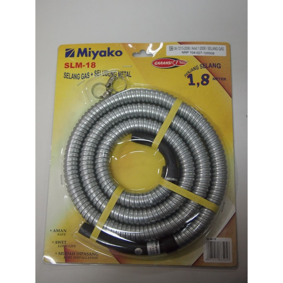 Selang Spiral Miyako SLB-18 Selang Regulator