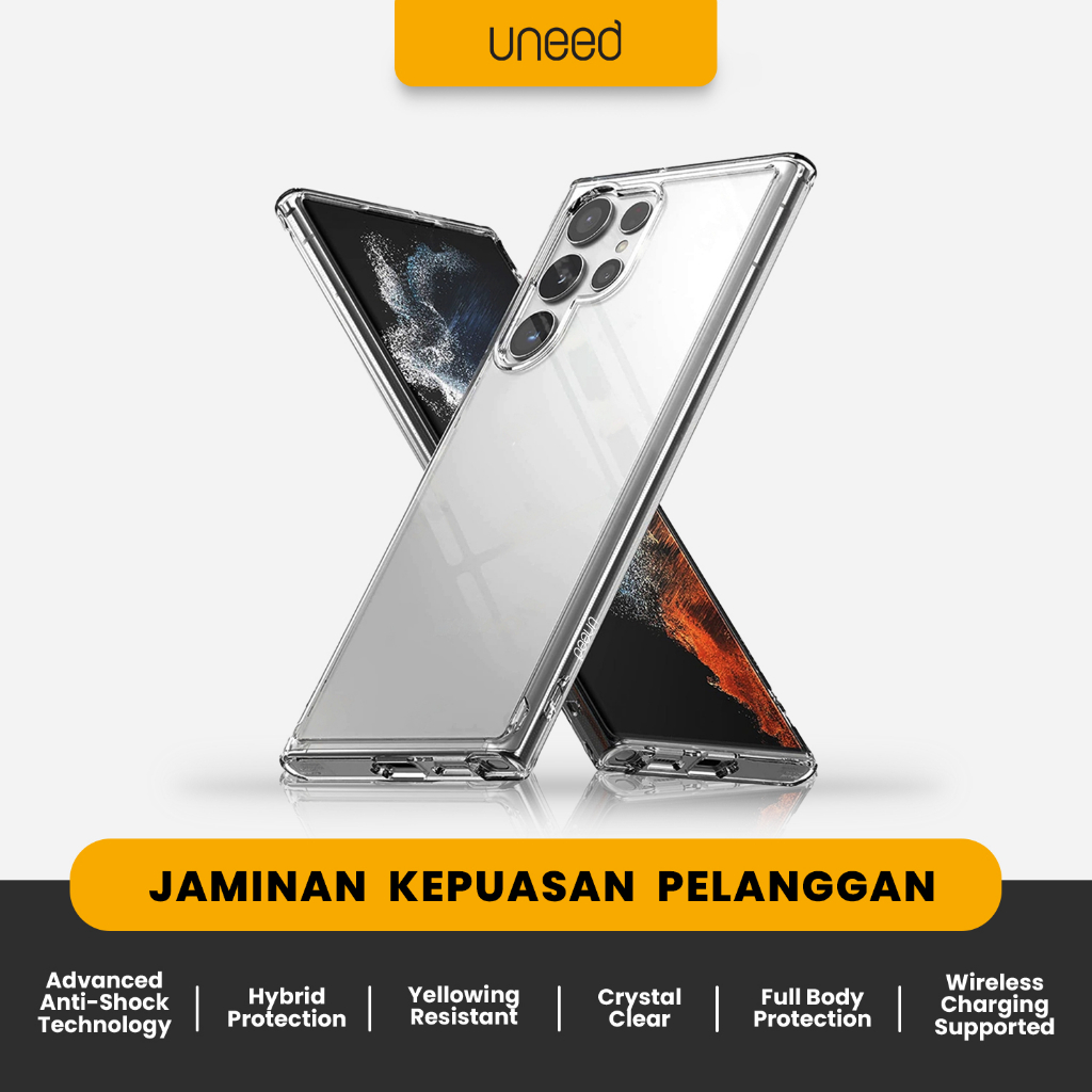 Uneed Kristal Hybrid Case for Samsung S23 Series - UPC811