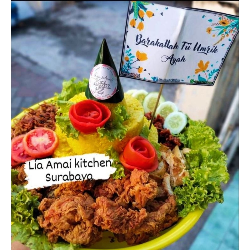 

Lia Amai Kitchen Tumpeng Nasi Kuning 5PORSI