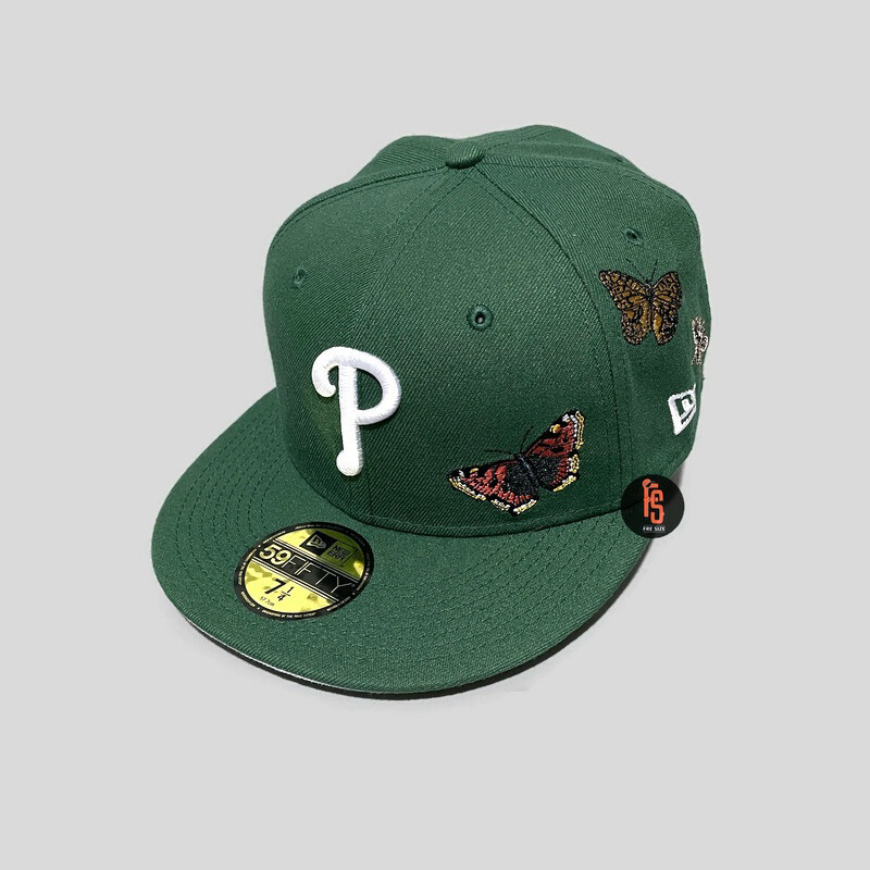 TOPI NEW ERA ORIGINAL 5950 FELT PHILADELPHIA PHILLIES GREEN