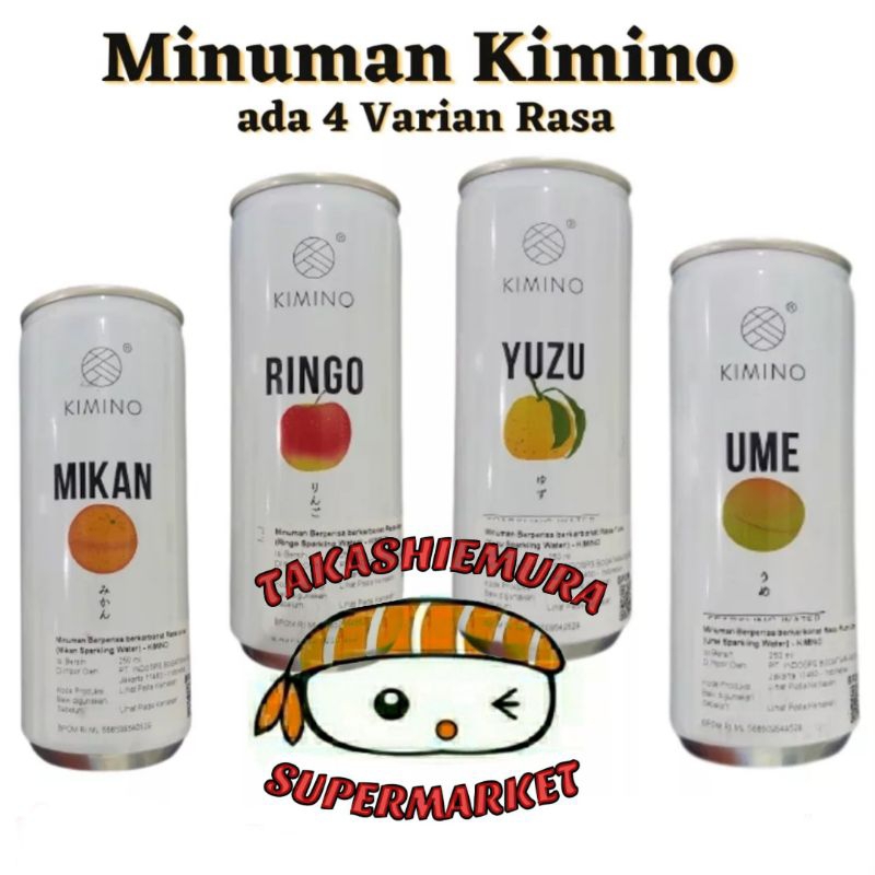 

Kimino Sparkling Water 250ml