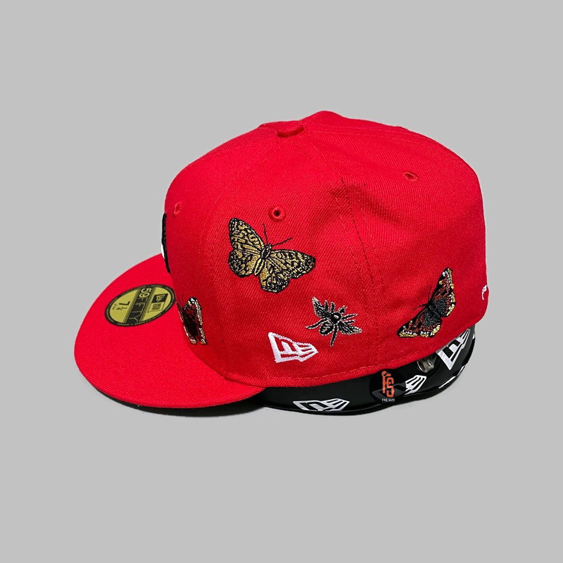 TOPI NEW ERA ORIGINAL 5950 FELT CHICAGO BULLS RED