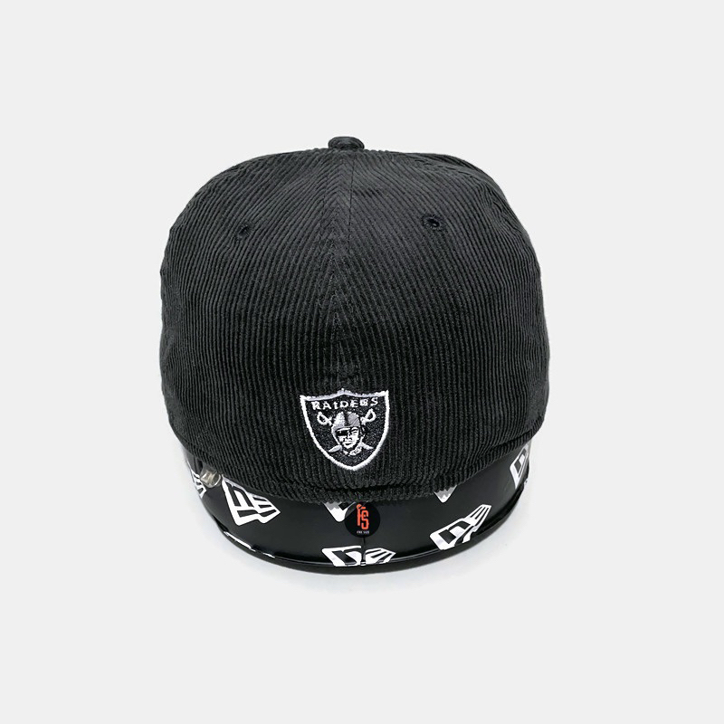 TOPI NEW ERA ORIGINAL 5950 COR SCRIPT LV RAIDERS BLACK