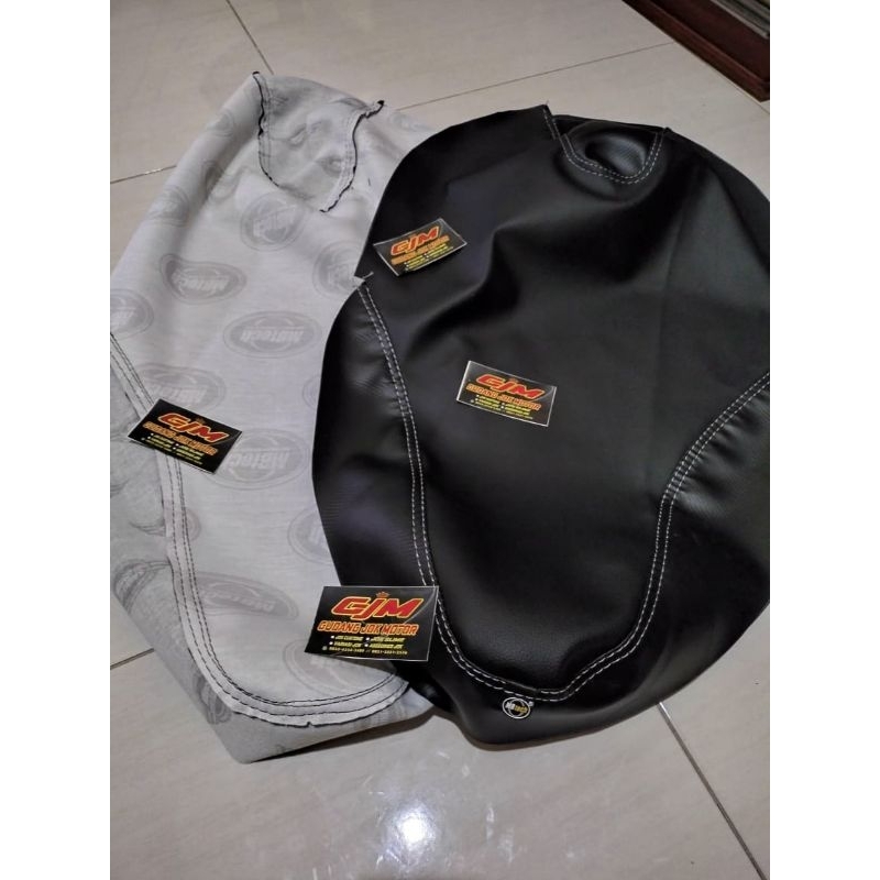 Kulit jok motor Mio Sporty standar/kulit Mio Sporty satandar/kulit mbtech/cover Mio Sporty mbtech/Co