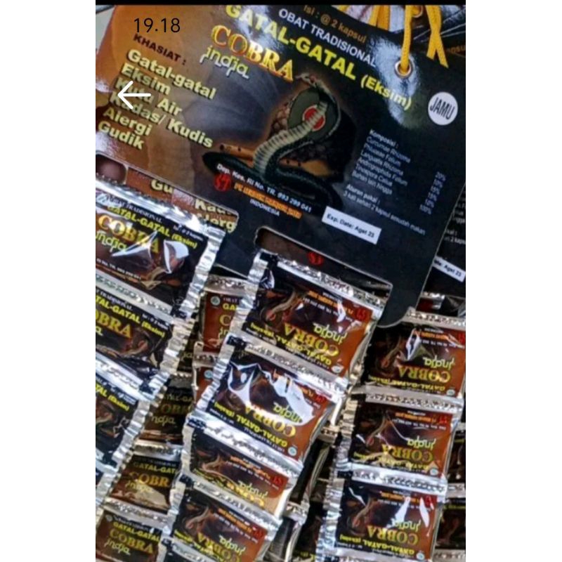 cobra gatal gatal exim