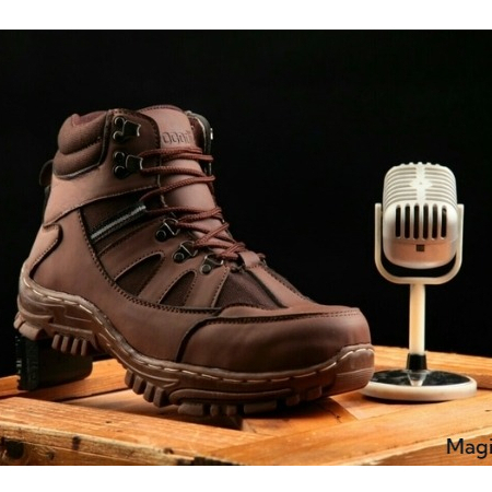 HANDMADE SEPATU SAFETY BOOTS PRIA ARMOR/SEPATU KERJA/SEPATU SAFETY BISA BAYAR DI TEMPAT