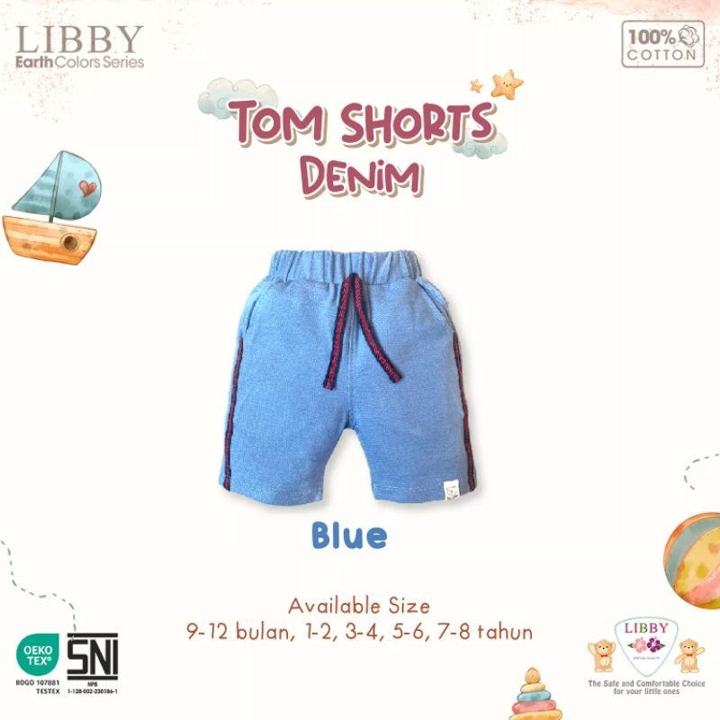 Libby Tom Short Denim/Celana Pendek Anak