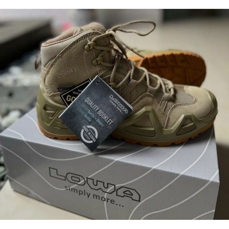 Sepatu Tactical Boots Lowa China Gore-tex Import 6 inc original