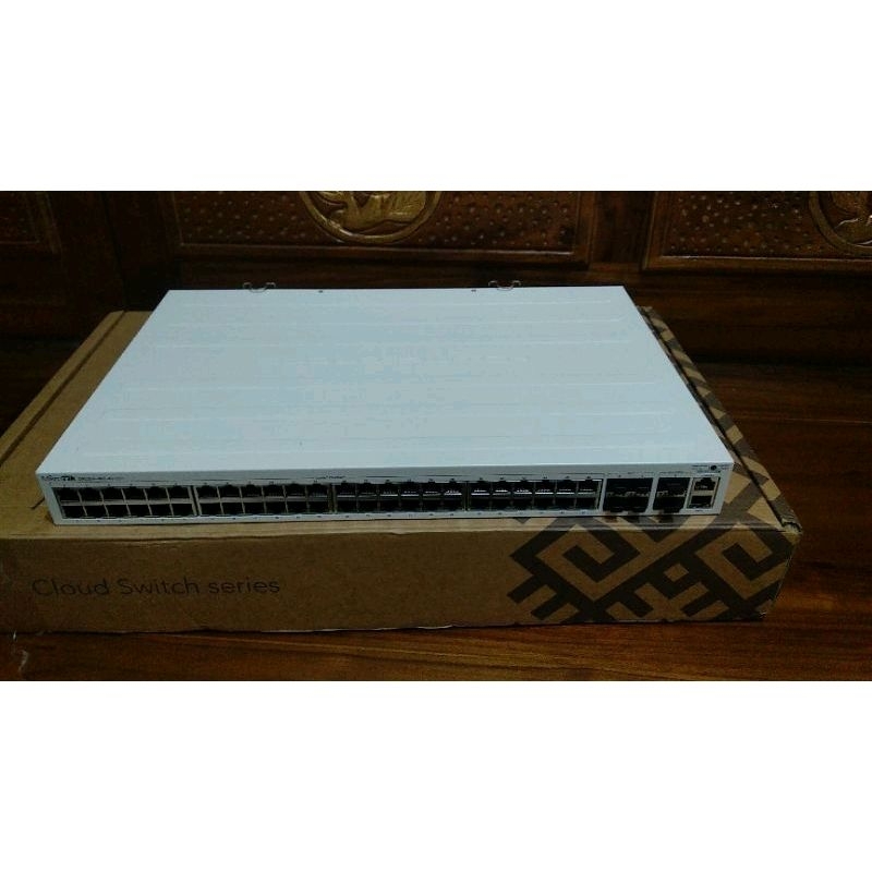 mikrotik crs354-48g-4s+2q+rm mikrotik bekas mikrotik seken mikrotik second