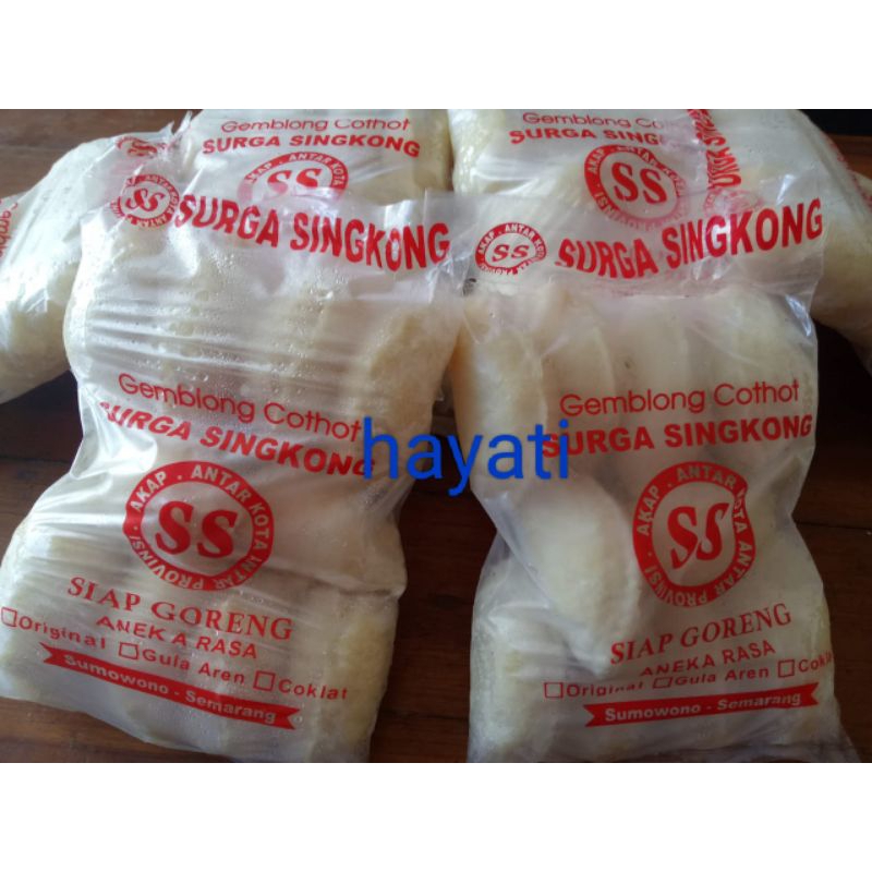 ss gemblong cotot frozen food