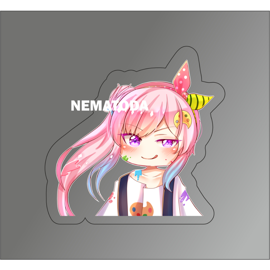 Gantungan Kunci Anime Hololive ID Airani Iofiteen - Keychain Anime Hololive ID Airani Iofiteen