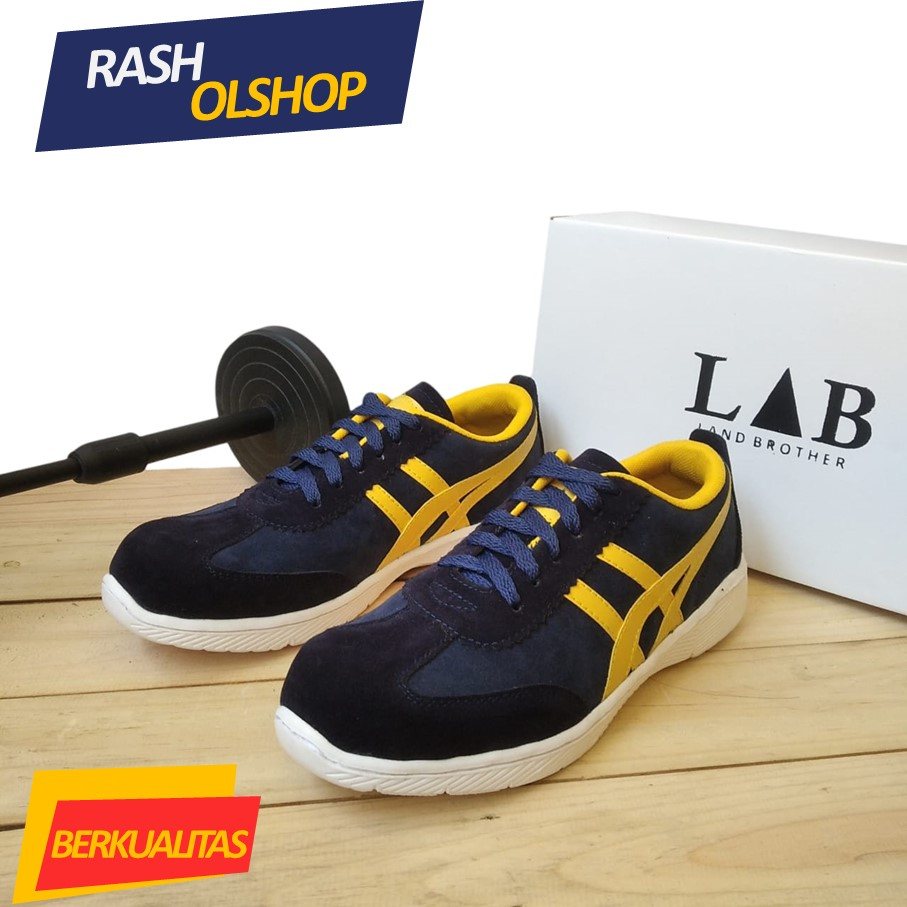 Sepatu Safety Sport Sneakers Sepatu Lapangan Ujung Besi