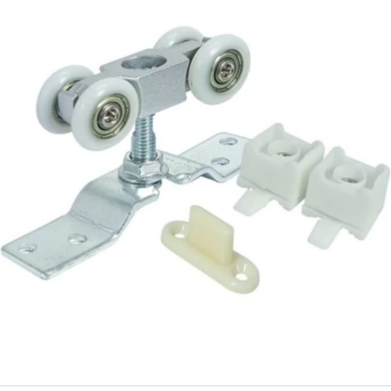 Rel Pintu Geser/Sliding Rail Galvanis D6/J6 Panjang 3 meter Komplit Set