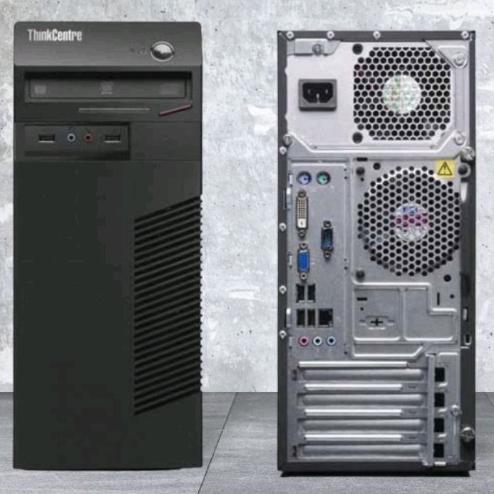 PC LENOVO M72 TOWER INTEL G2020 RAM 4GB HDD 500GB DVD RW MURAH LEBAY