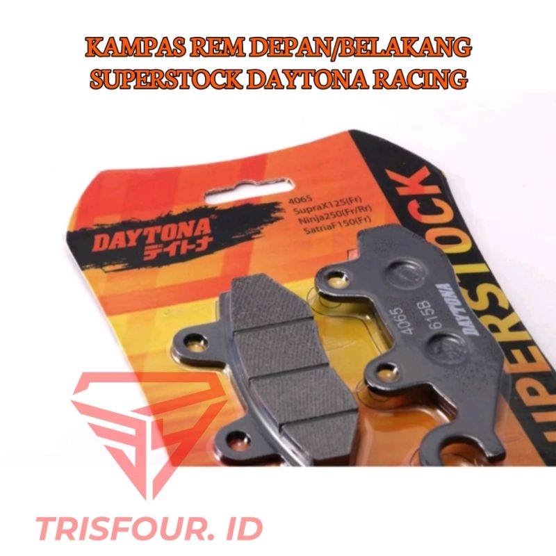 KAMPAS REM DEPAN BELAKANG DAYTONA SUPERATOCK BEAT, SCOOPY, VARIO, NMAX, AEROX ,MIO, MIO M3, JUPITER 