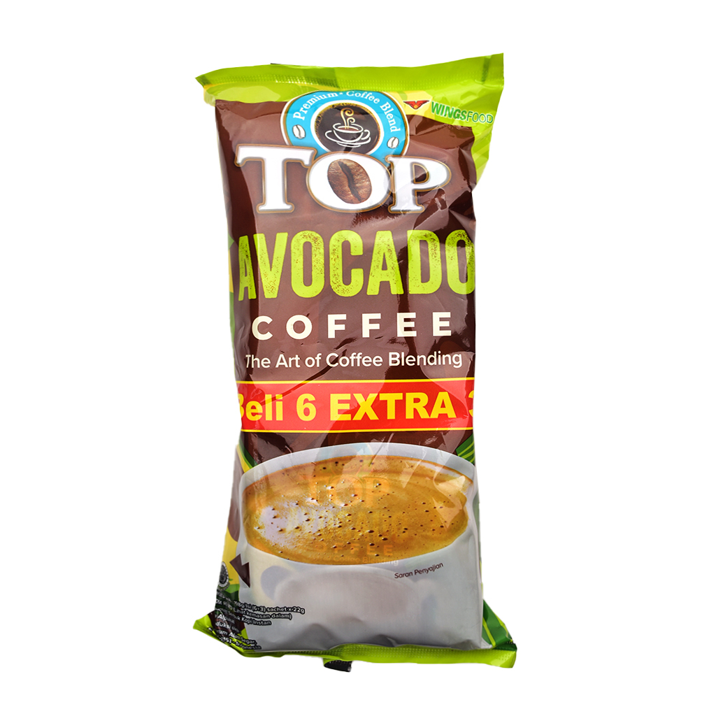 

KOPI RASA ALPUKAT TOP AVOCADO COFFEE INSTANT ISI 9'S