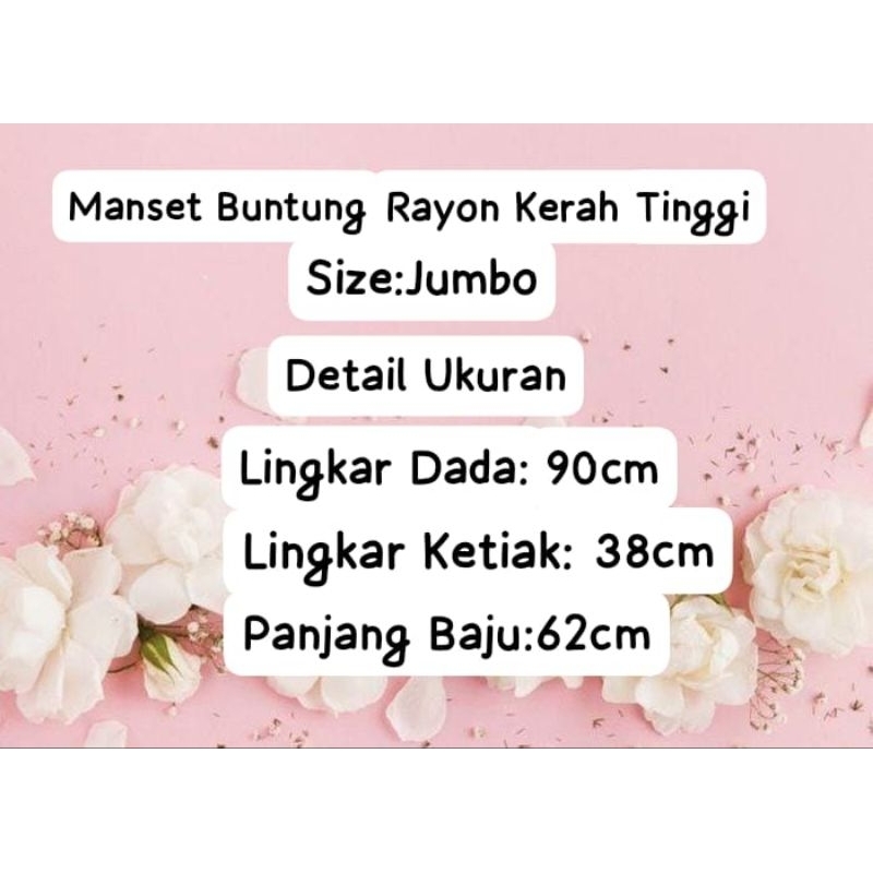 Manset Buntung Kerah Tinggi Jumbo Dalaman Yukensi Kaos Tanpa Lengan Inner Kutung