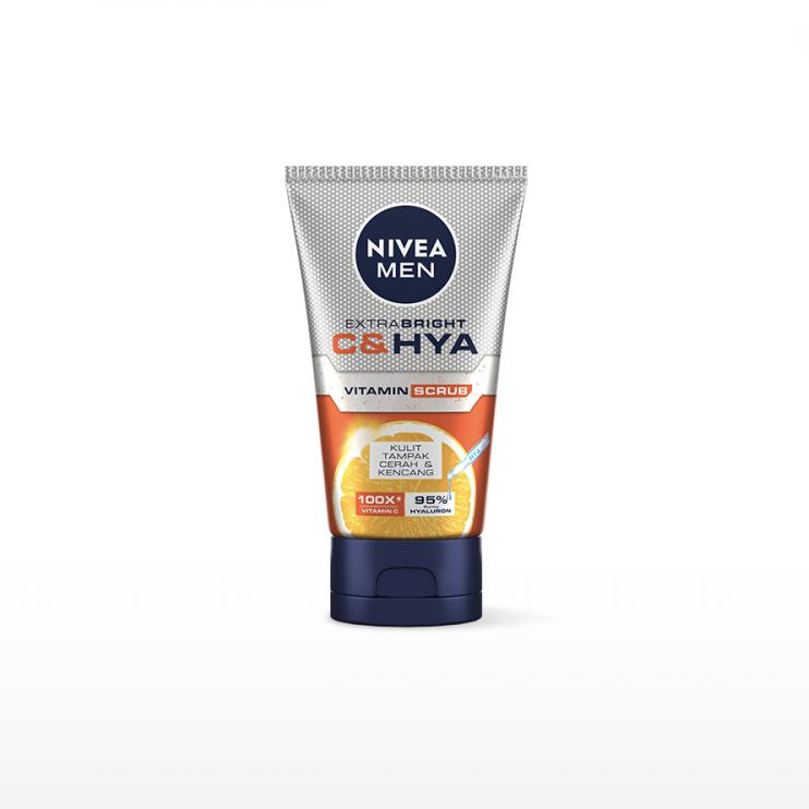 Nivea Men White Facial Foam/Scrub 100gr