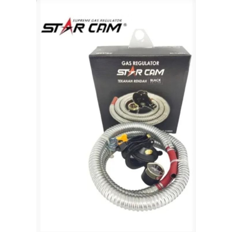 Selang Paket Regulator Meter Jepit Kunci Paket StarCam SC T12 RMS T12RMS Star Cam