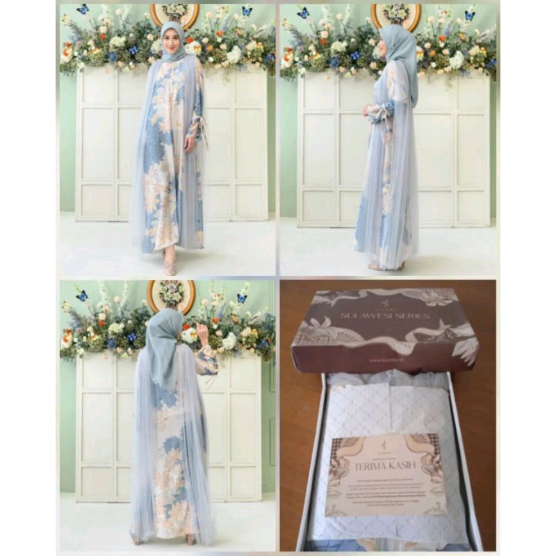 Alyssa Dress Sapphire by WearingKlamby