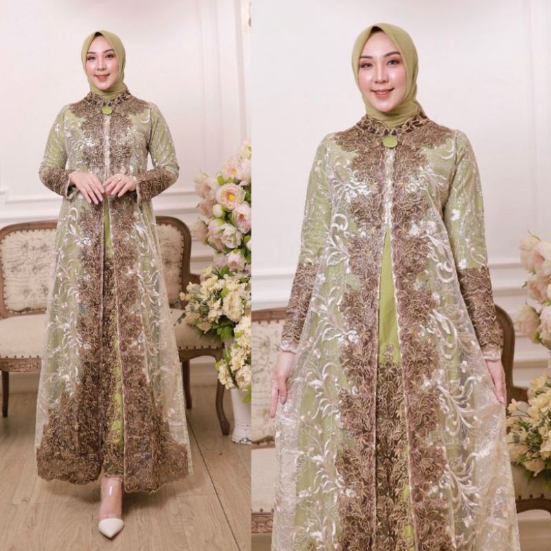 KEBAYA ORIGINAL//GAMIS CASABLANKA JUMBO LD 120CM//SERAGAMAN KELUARGA//BAJU PESTA LAMARAN//KEBAYA WISUDA//KEBAYA MODERN//KEBAYA TERBARU//BAJU KONDANGAN//BAJU LEBARAN//BY PELANGI JAYA//MDHBROTHER