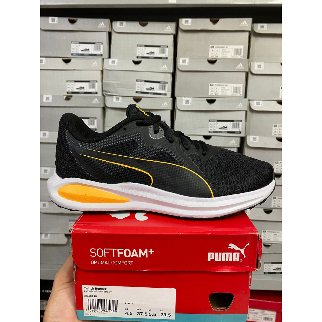 Puma Twitch Runner Black - Sun Stream 376289 20 Women's Shoes Original