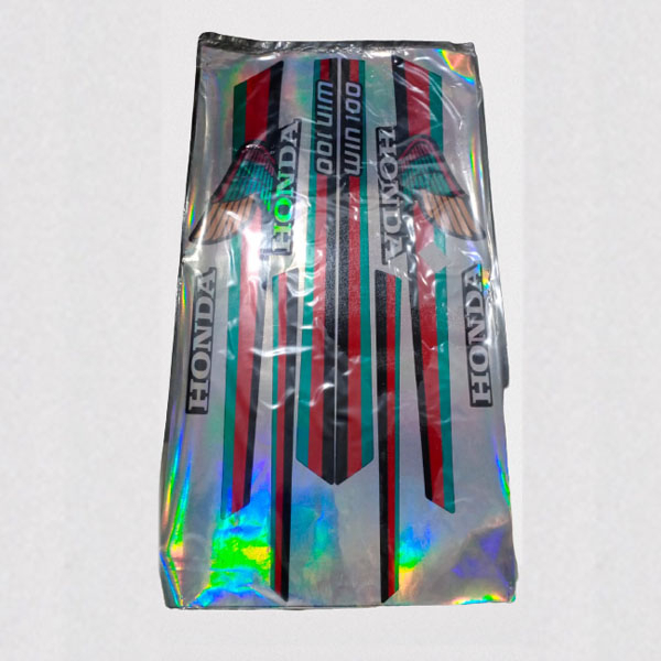 Striping Hologram Win 100 - Sticker Striping Hologram Variasi List Variasi Motor Win 100 Hologram