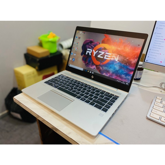 Laptop HP EliteBook 745 G6 Ryzen 5 Pro Ram 16GB SSD 512GB Radeon Vega 8 2GB 14&quot; FHD Win 10 Siap Pakai Berkualitas