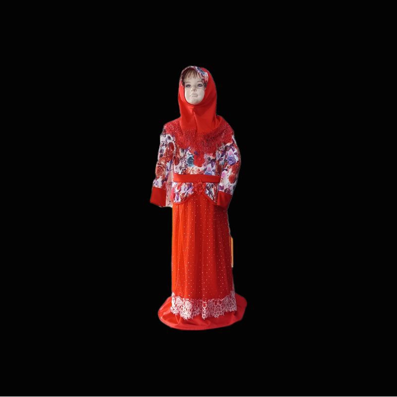 Dress Anak Perempuan Gamis Karakter Anak || MurahLebay