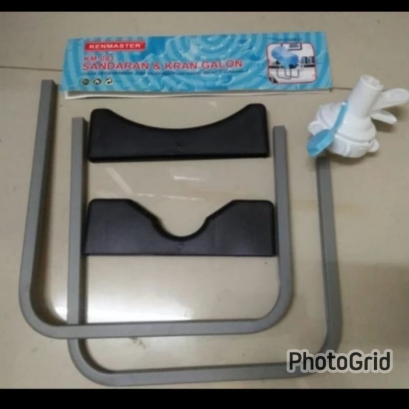 DISPENSER RAK GALON - KERAN KENMASTER - RAK GALON & KRAN DISPENSER