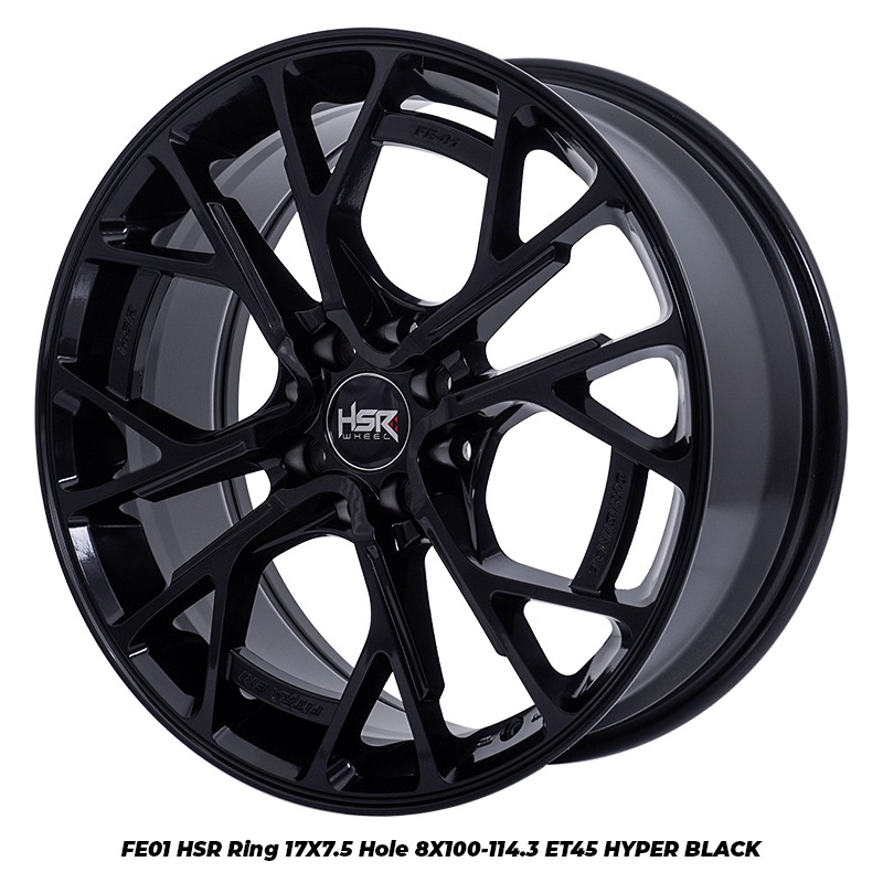 Velg Mobil Avanza R17 HSR WHEEL Tipe FE01 Ring 17 - TIME ATTACK BOGOR