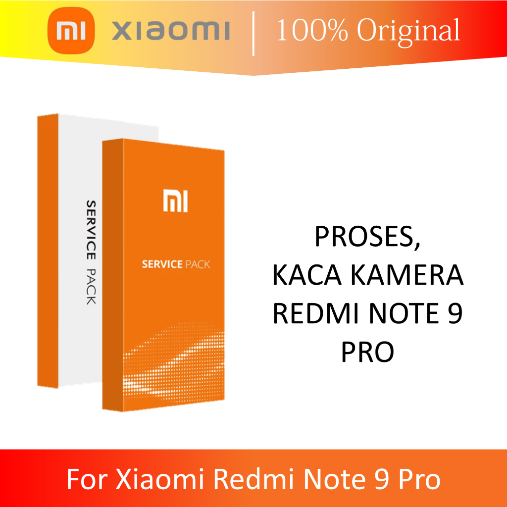 [ CHECK.ID ] FRAME KAMERA SET KACA COVER CAMERA XIAOMI REDMI NOTE 9 PRO