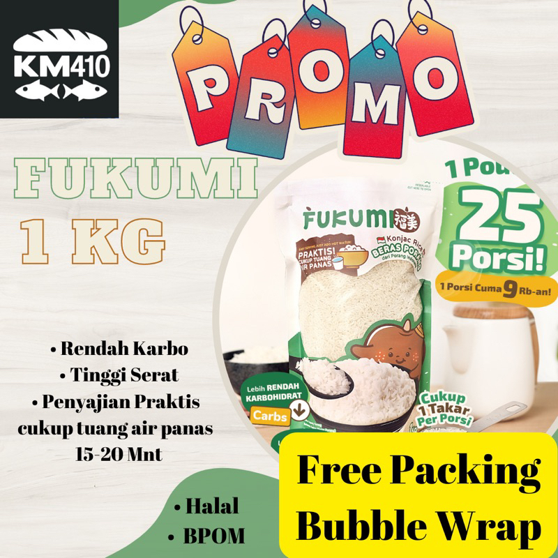 

FUKUMI BERAS PORANG 1 Kg