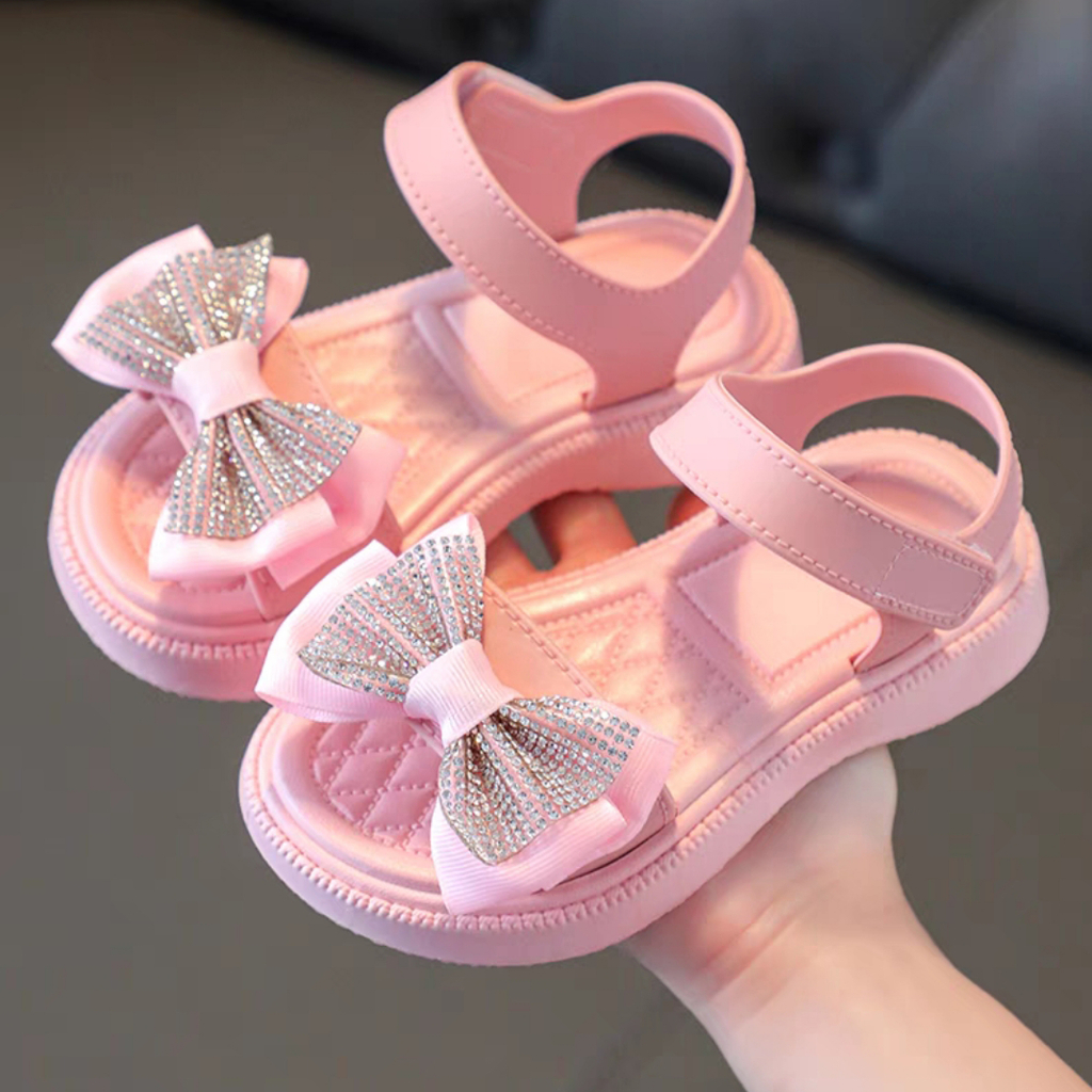 PROMO 12.12 PUNCAK Okaybaby B309 Sandal Pita Import Anak Perempuan Sendal Fashion Kekinian