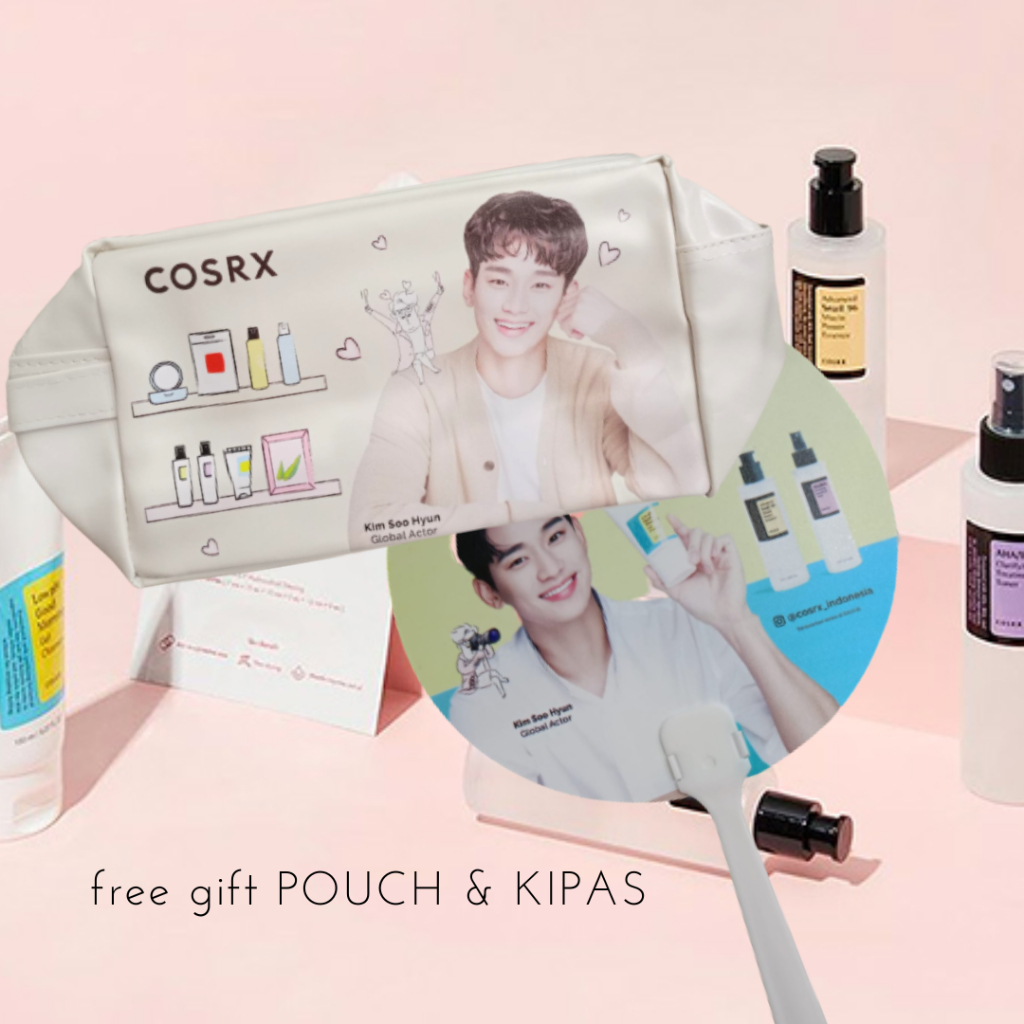 COSRX FREE GIFT [[ POUCH DAN KIPAS ]]