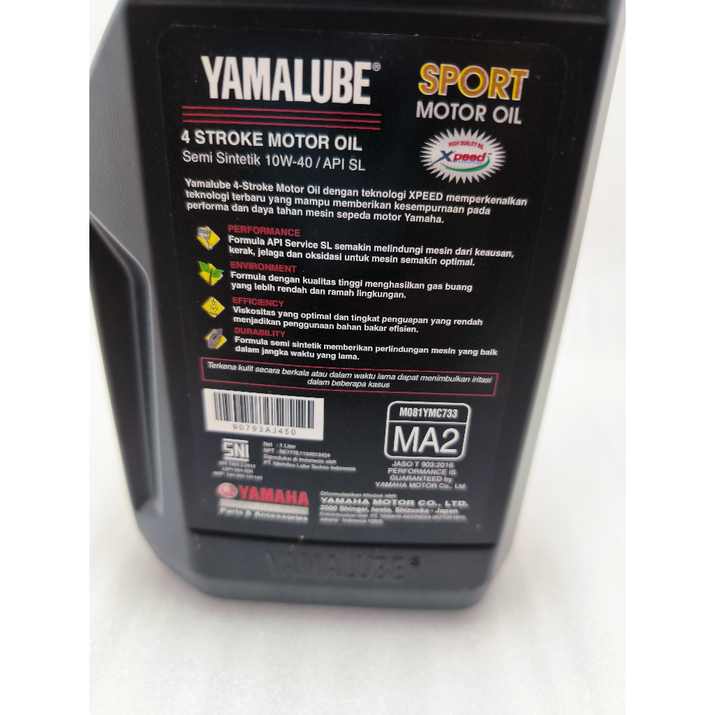 OLI YAMALUBE SPORT ukuran 1 liter