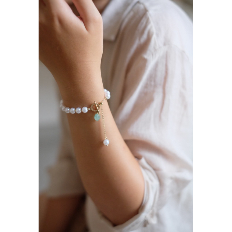 Ark.co - TREVI pearl beads bracelet gelang tangan mutiara minimalis