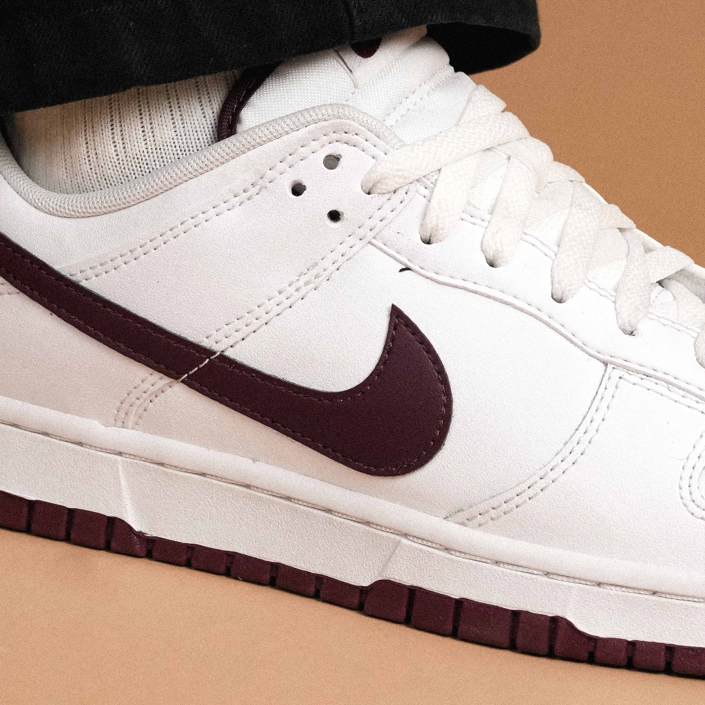 Dunk Low White Night Maroon Men