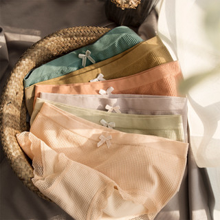 GO!CD1288 Celana Dalam Wanita Polos Briefs Elastis CD Seamless  Bahan Katun Seamles