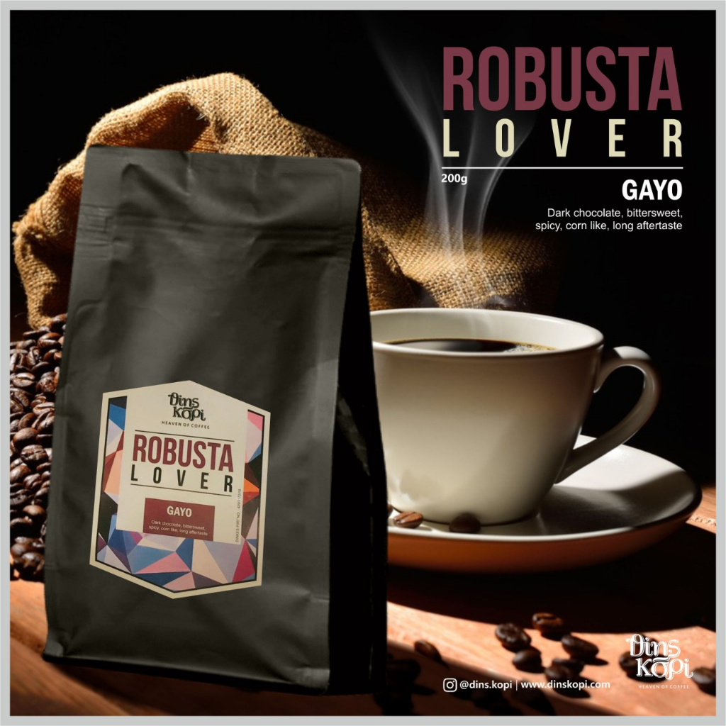 

200 gram Kopi Robusta GAYO Robusta Specialty Coffee Bubuk