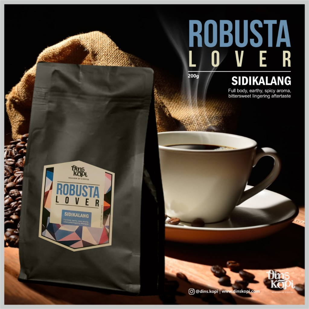 

200 gram Kopi Robusta SIDIKALANG Robusta Specialty Coffee Bubuk