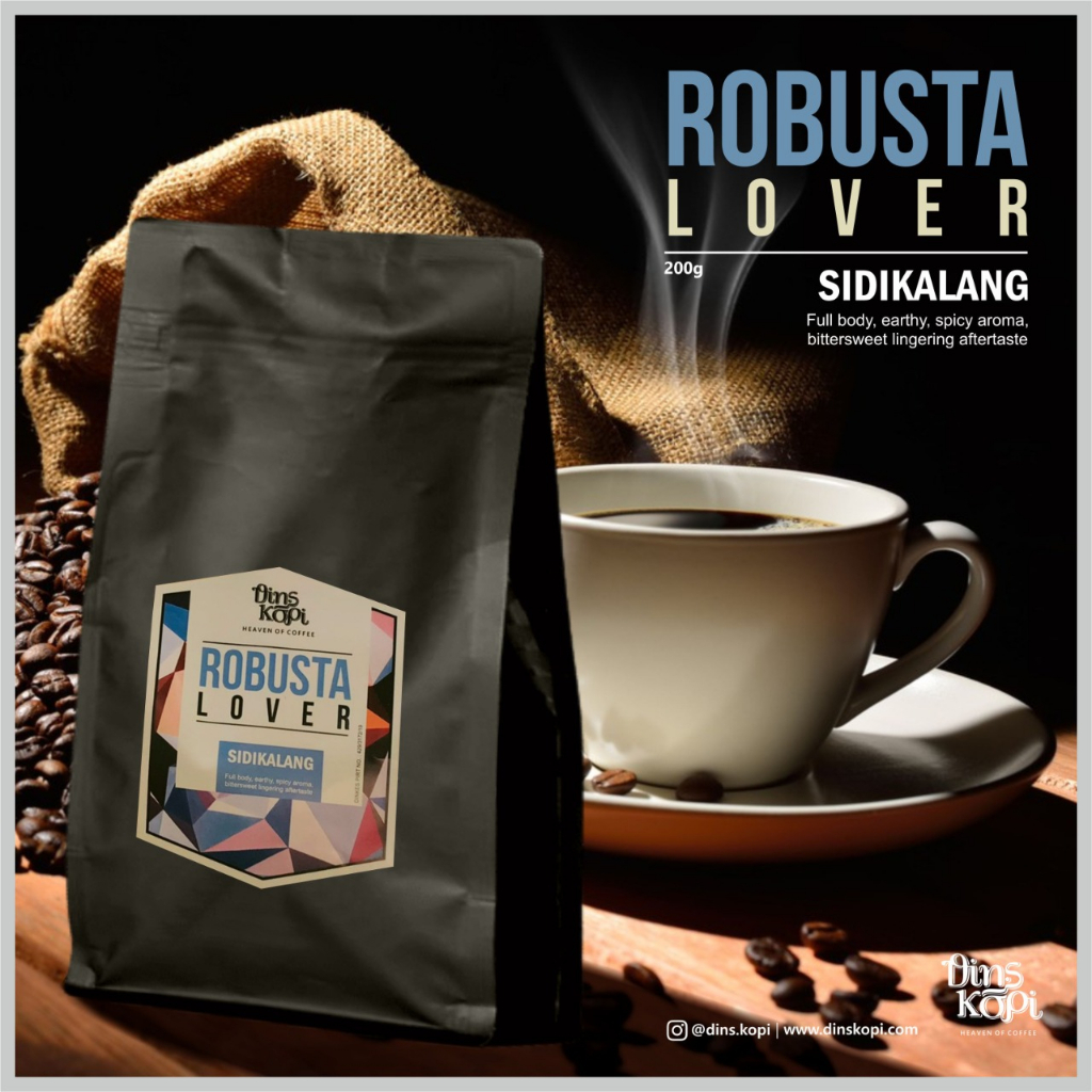 

200 gram Kopi Robusta SIDIKALANG Robusta Specialty Coffee Bubuk